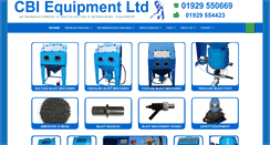 Desktop Screenshot of cbiequipment.co.uk
